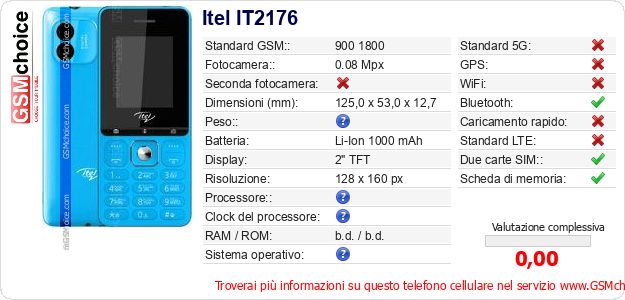 Itel IT2176 Dati tecnici di telefono cellulare Itel IT2176 Dati tecnici di telefono cellulare