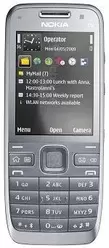 The photo gallery of Nokia E52