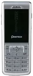 Galeria de fotos do telemóvel Pantech PG-1400